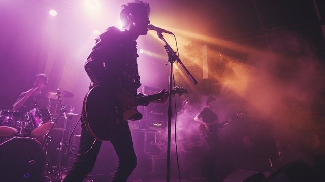 Alex Turner Tranquility Base Hotel and Casino lounge lizard look